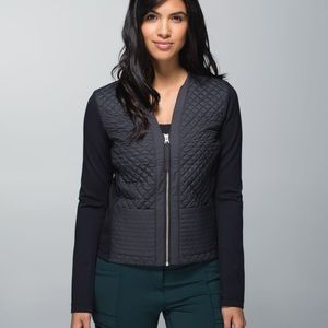 LULULEMON ATHLETICA NWOT Cardigan and Again Quilted Primaloft Jacket - Sz 6